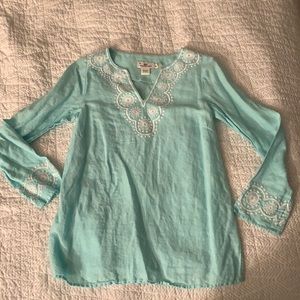 Vineyard vines linen top